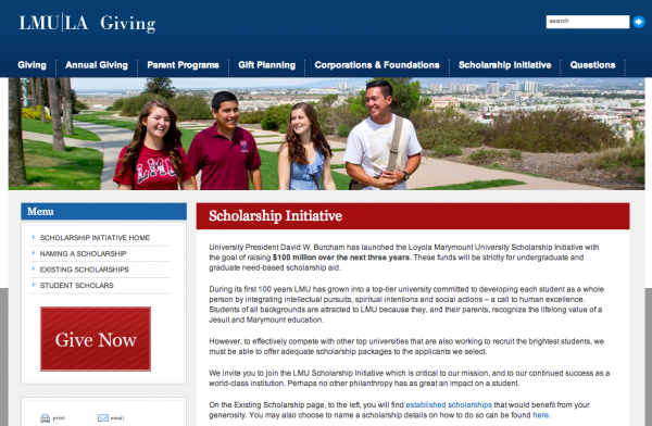 LMU Scholarship Initiative